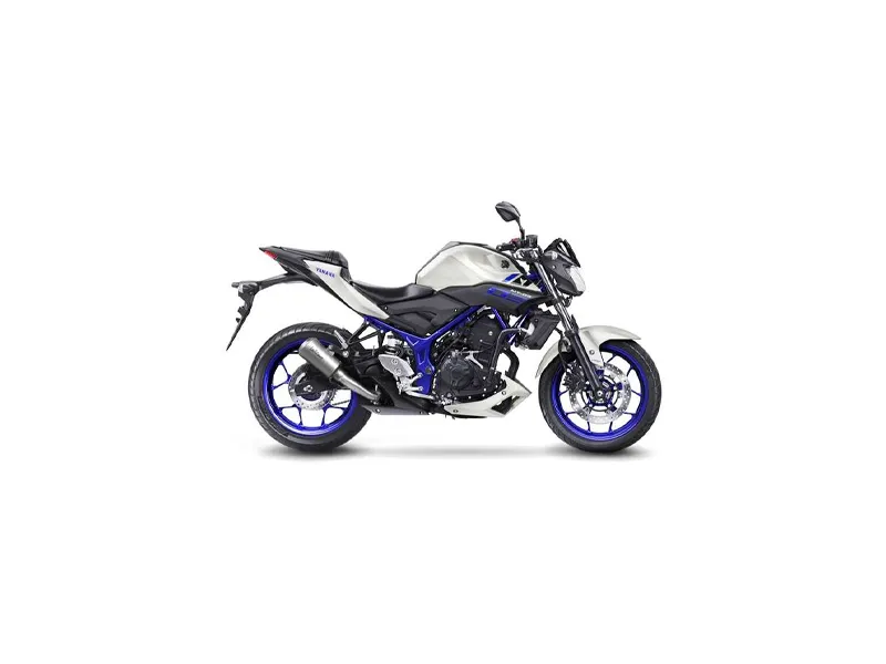 Exosto Slip on Lv 10 Yamaha Mt 03 Leovince — vista 2 para YAMAHA YZF R3