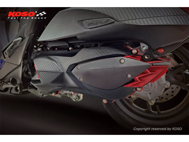 Cubierta Transmisión Yamaha Nmax Connected Koso — vista 4