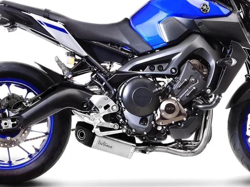 Exosto Escape Mofle Full System Underbody Yamaha Mt 09 Sp/XSR 900 Leovince — vista 6 para YAMAHA XSR 900