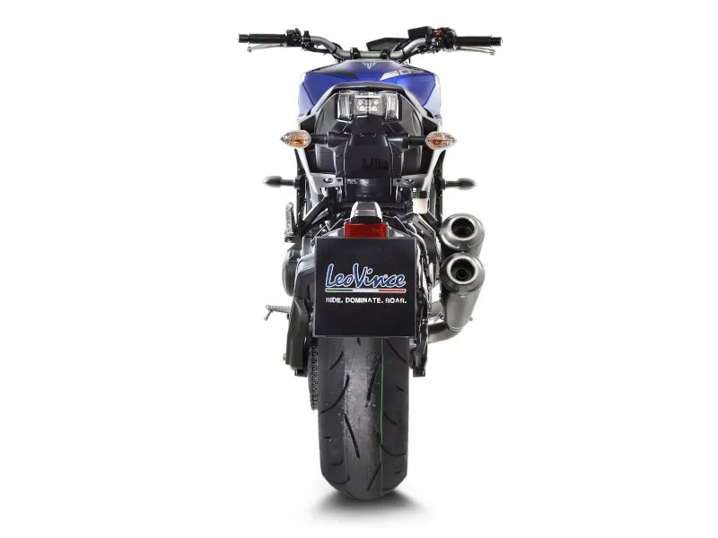 Exosto Escape Mofle Full System Gp Duals Yamaha Mt 09 Leovince — vista 3