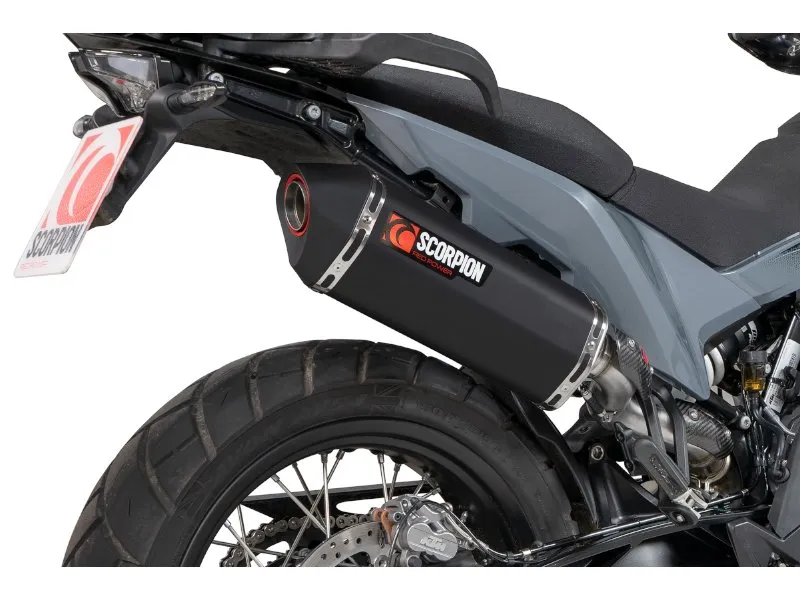 Exosto Serket Parallel Slip on Ktm Adventure 890 Scorpion — vista 3