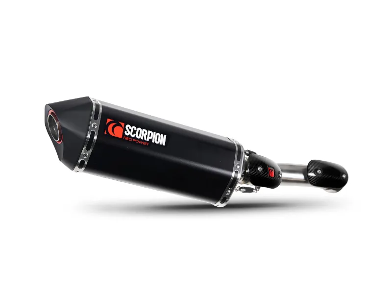 Exosto Serket Parallel Slip on Ktm Adventure 890 Scorpion — vista 4
