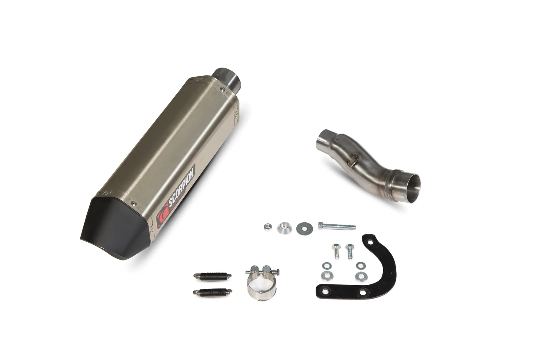 Exosto Escape Mofle Honda Xadv 750 Serket Parallel Titanio Scorpion — vista 4 para HONDA XADV 750
