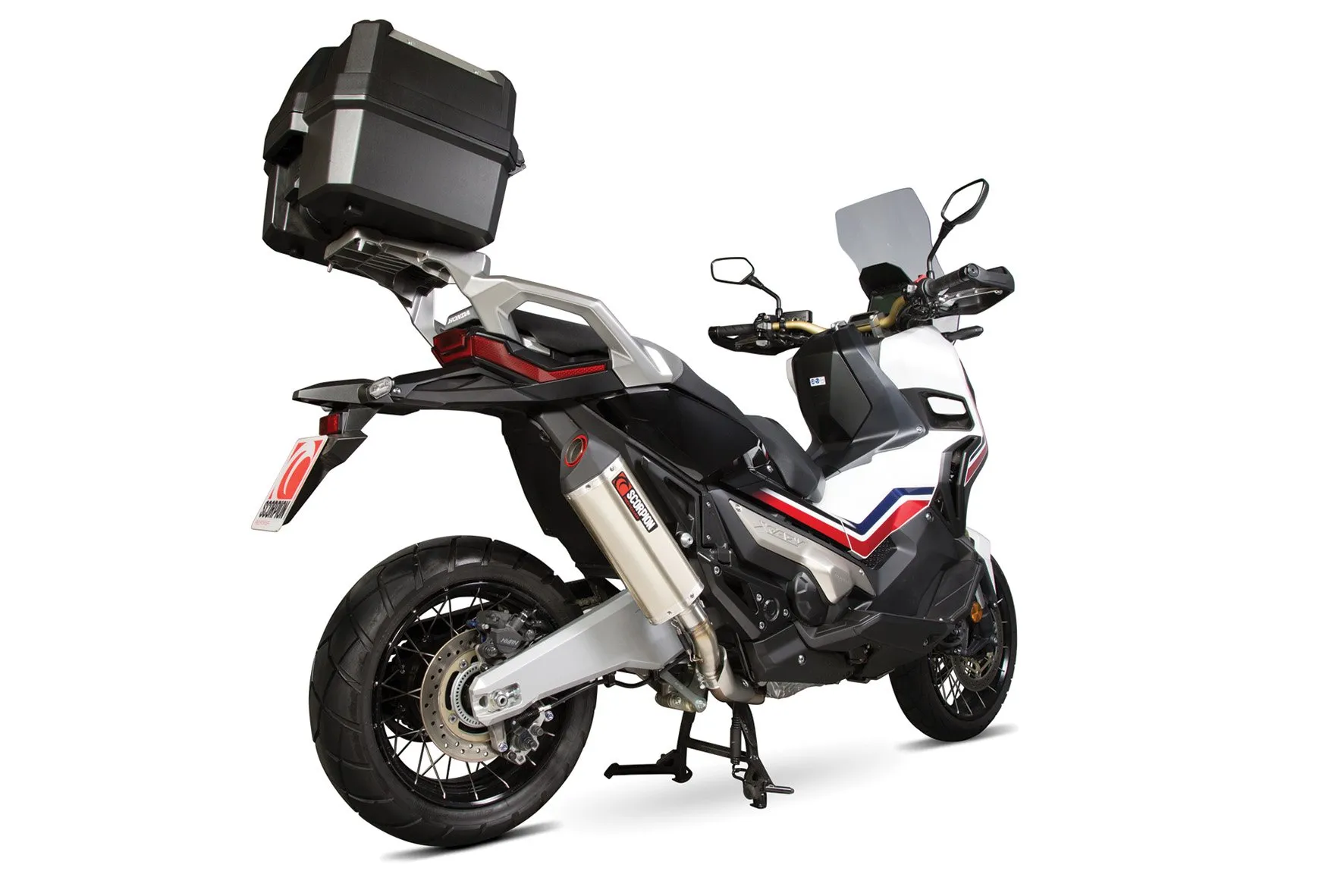 Exosto Escape Mofle Honda Xadv 750 Serket Parallel Titanio Scorpion para HONDA XADV 750