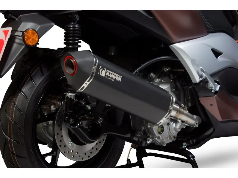 Exosto Escape Mofle Full System Yamaha Xmax 300 Serket Parallel Scorpion — vista 2