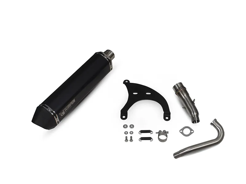 Exosto Escape Mofle Full System Yamaha Xmax 300 Serket Parallel Scorpion — vista 5