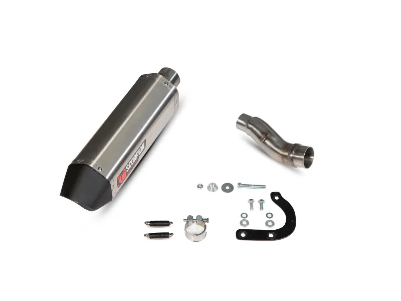 Exosto Escape Mofle Honda Xadv 750 Serket Parallel Scorpion — vista 3 para HONDA XADV 750