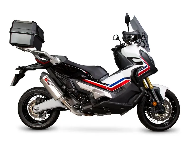 Exosto Escape Mofle Honda Xadv 750 Serket Parallel Scorpion — vista 5 para HONDA XADV 750