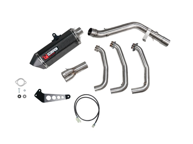 Exosto Escape Mofle Full System Serket Carbono Yamaha Mt 09 Scorpion - Image 4