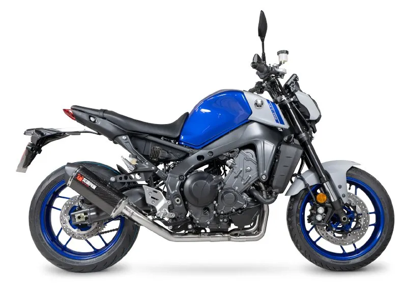 Exosto Escape Mofle Full System Serket Carbono Yamaha Mt 09 Scorpion — vista 5 para YAMAHA MT 09 V3