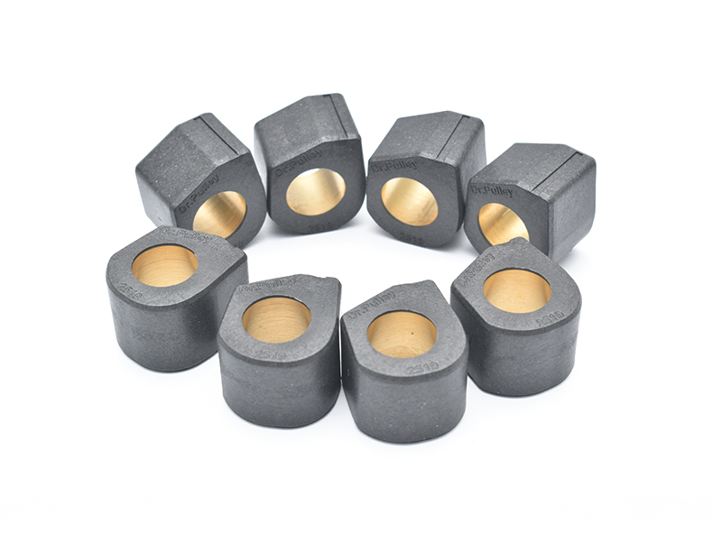 DR PULLEY Black Pearl Variator Rollen SR 15x12 - 4,5g Für Bessere Beschleunigung