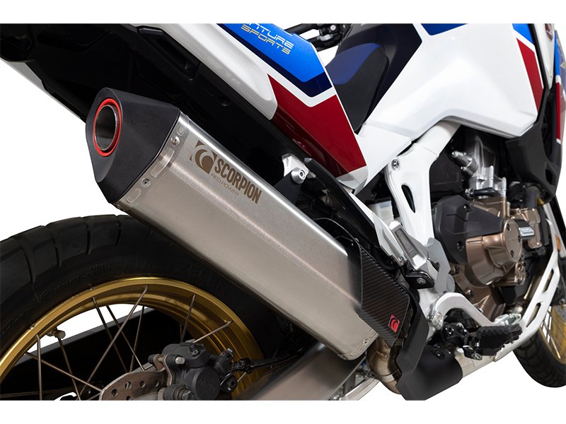 Exosto Serket Slip on Honda CRF 1100 Africa Twin Adventure Sports Scorpion - Image 2