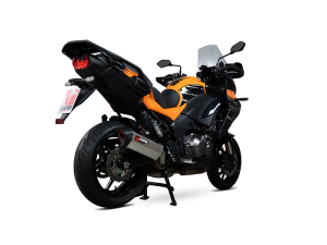 Exosto Serket Parallel Slip on Kawasaki Versys 1000 Titanio Ceramica Scorpion
