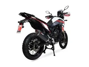 Exosto Serket Parallel Slip on Yamaha Tenere 700 Negro Ceramica Scorpion