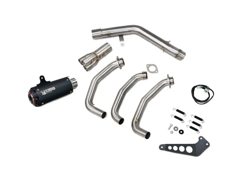 Exosto Escape Mofle Full System Red Power Yamaha Mt 09 Scorpion — vista 4 para YAMAHA MT 09 V3