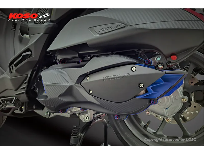 Alerones Cubierta Yamaha N max Connected Koso — vista 3