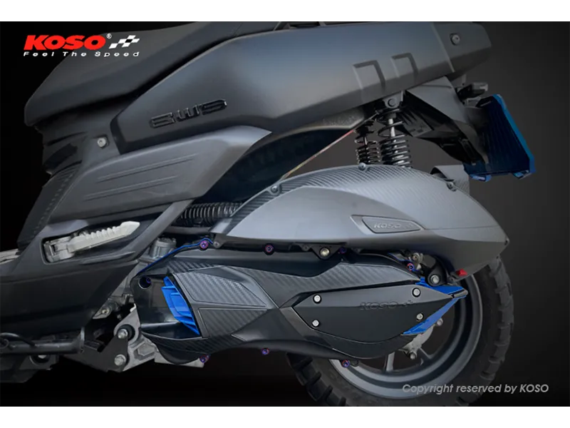 Alerones Cubierta Yamaha N max Connected Koso — vista 2