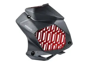 Cubierta Radiador Yamaha Nmax Connected Koso