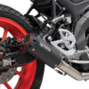 Escape full system Scorpion Red Power para Yamaha MT 15 acabado negro cerámica