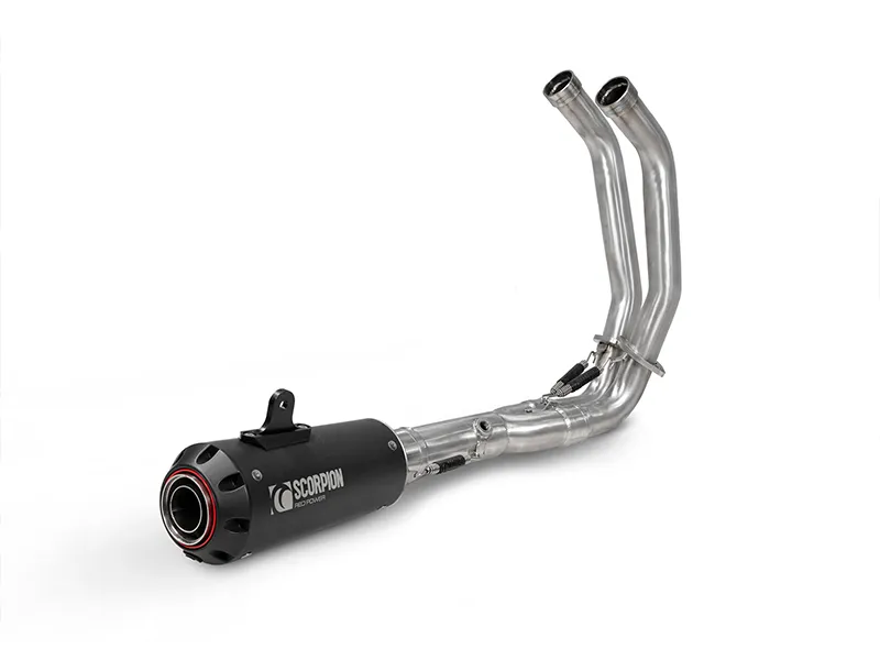 Exosto Escape Mofle Full System Yamaha Yzf R7 Red Power Scorpion — vista 4 para YAMAHA YZF R7