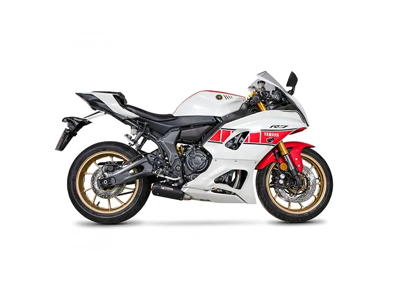 Exosto Escape Mofle Full System Yamaha Yzf R7 Red Power Scorpion — vista 3 para YAMAHA YZF R7