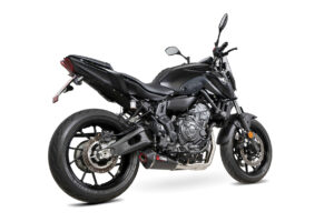 Exosto Escape Mofle Full System Serket Carbono Yamaha Mt 07 Scorpion