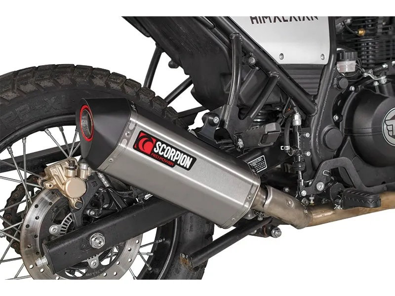 Exosto Escape Mofle Royal Enfield Himalayan 411 Serket Scorpion — vista 3 para ROYAL ENFIELD HIMALAYAN 411