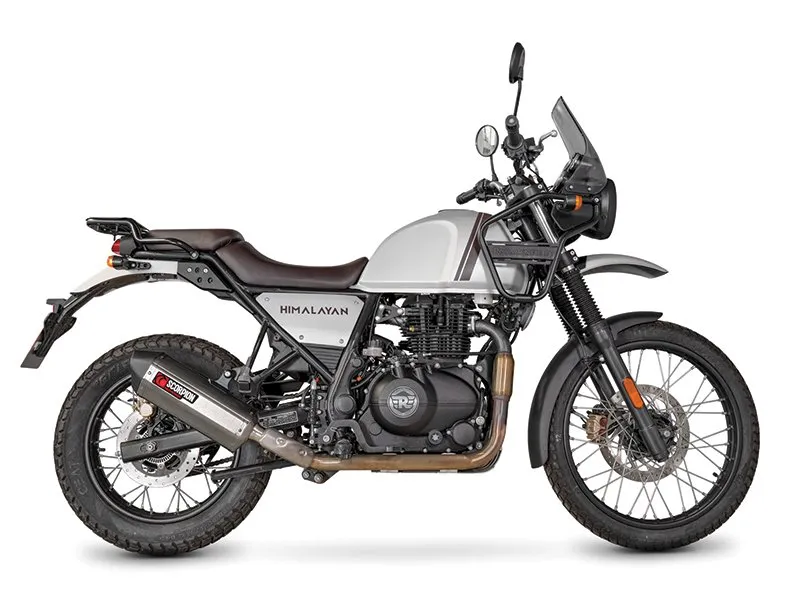 Exosto Escape Mofle Royal Enfield Himalayan 411 Serket Scorpion — vista 6 para ROYAL ENFIELD HIMALAYAN 411