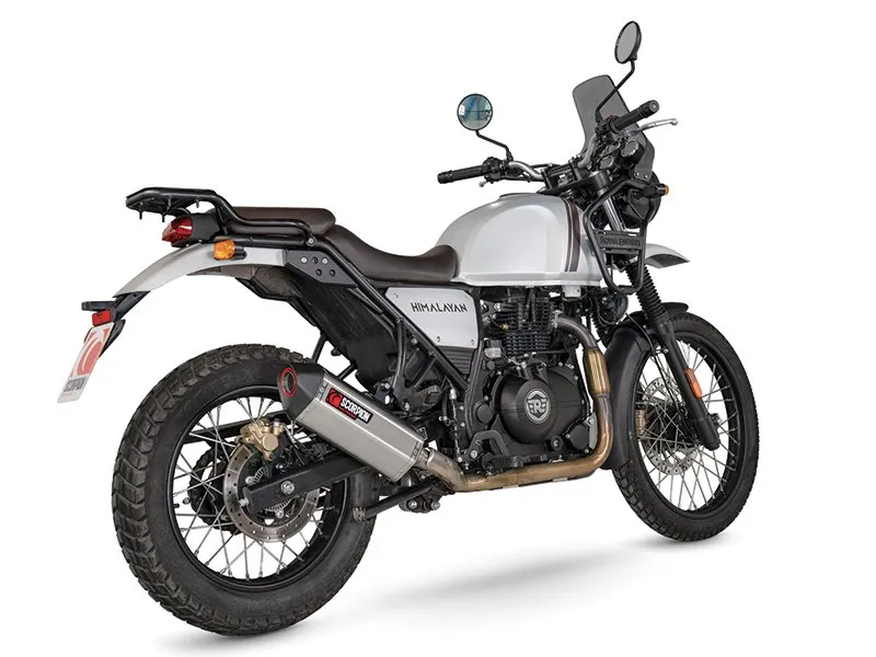 Exosto Escape Mofle Royal Enfield Himalayan 411 Serket Scorpion para ROYAL ENFIELD HIMALAYAN 411