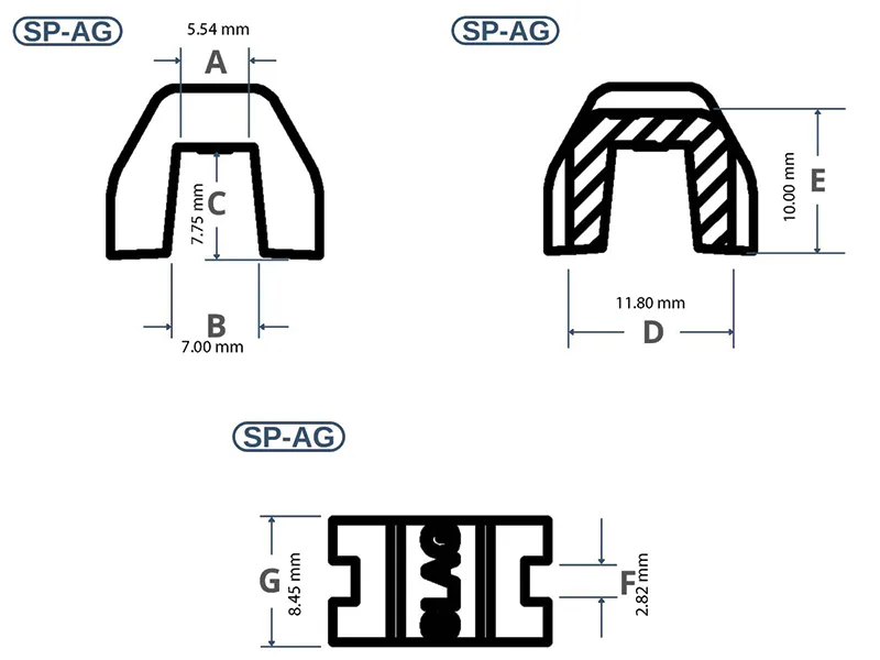 Guias pines para Variador Honda Navi 110/Dio 110 Dr pulley — vista 2 para HONDA DIO 110