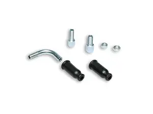 Conjunto conducto inclinado 90 ° Malossi