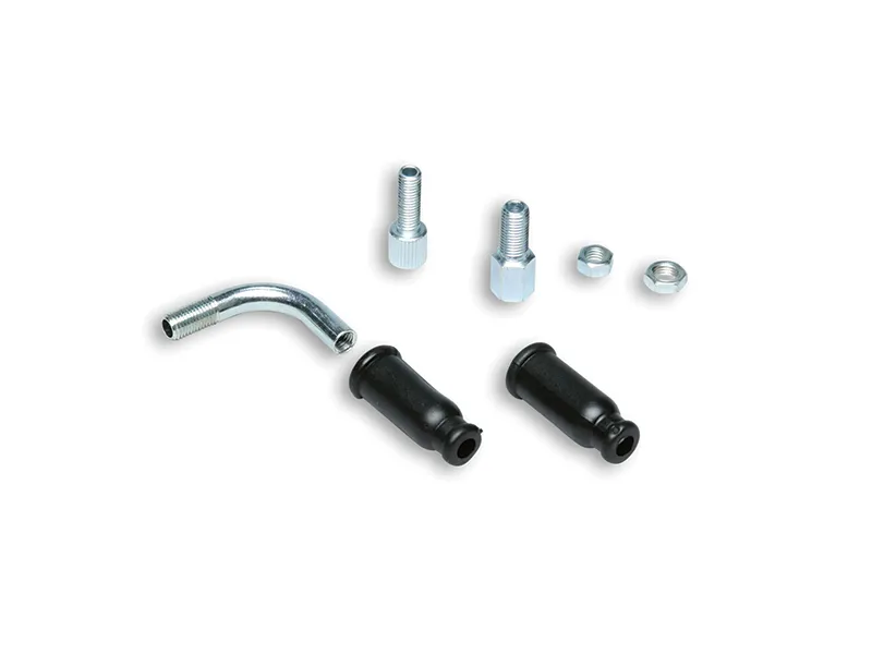 Conjunto conducto inclinado 90 ° Malossi