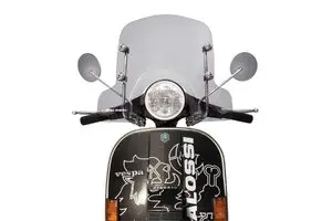 Cupula Deportiva Visor Carenaje Vespa PX 150 Malossi