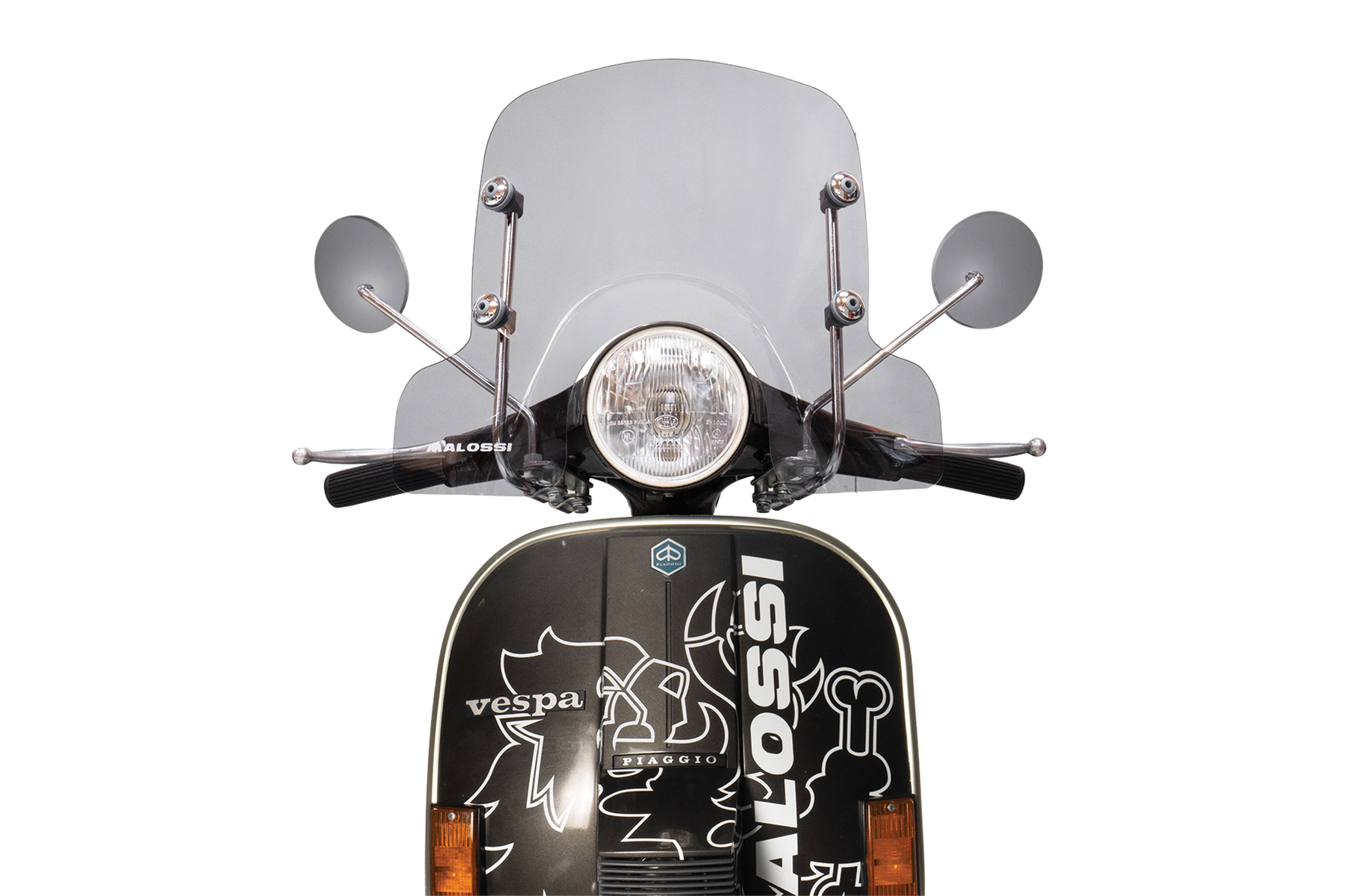 Cupula Deportiva Visor Carenaje Vespa PX 150 Malossi