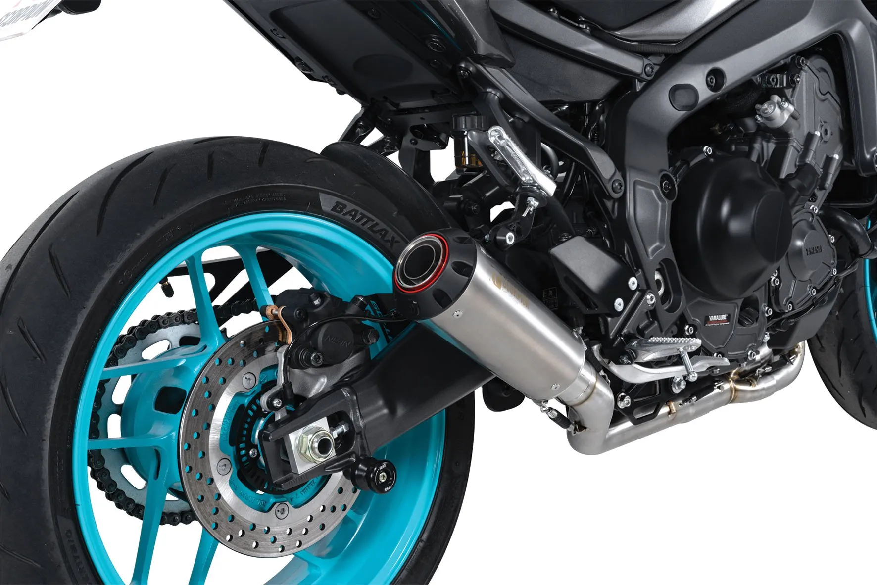 Exosto Escape Mofle Full System Red Power Yamaha Mt 09 SP Scorpion — vista 2