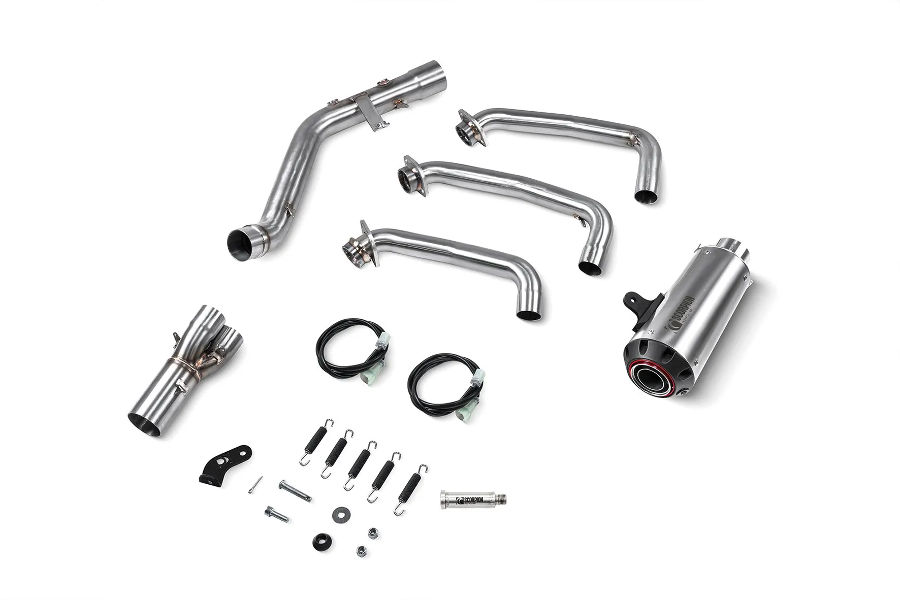 Exosto Escape Mofle Full System Red Power Yamaha Mt 09 SP Scorpion — vista 5