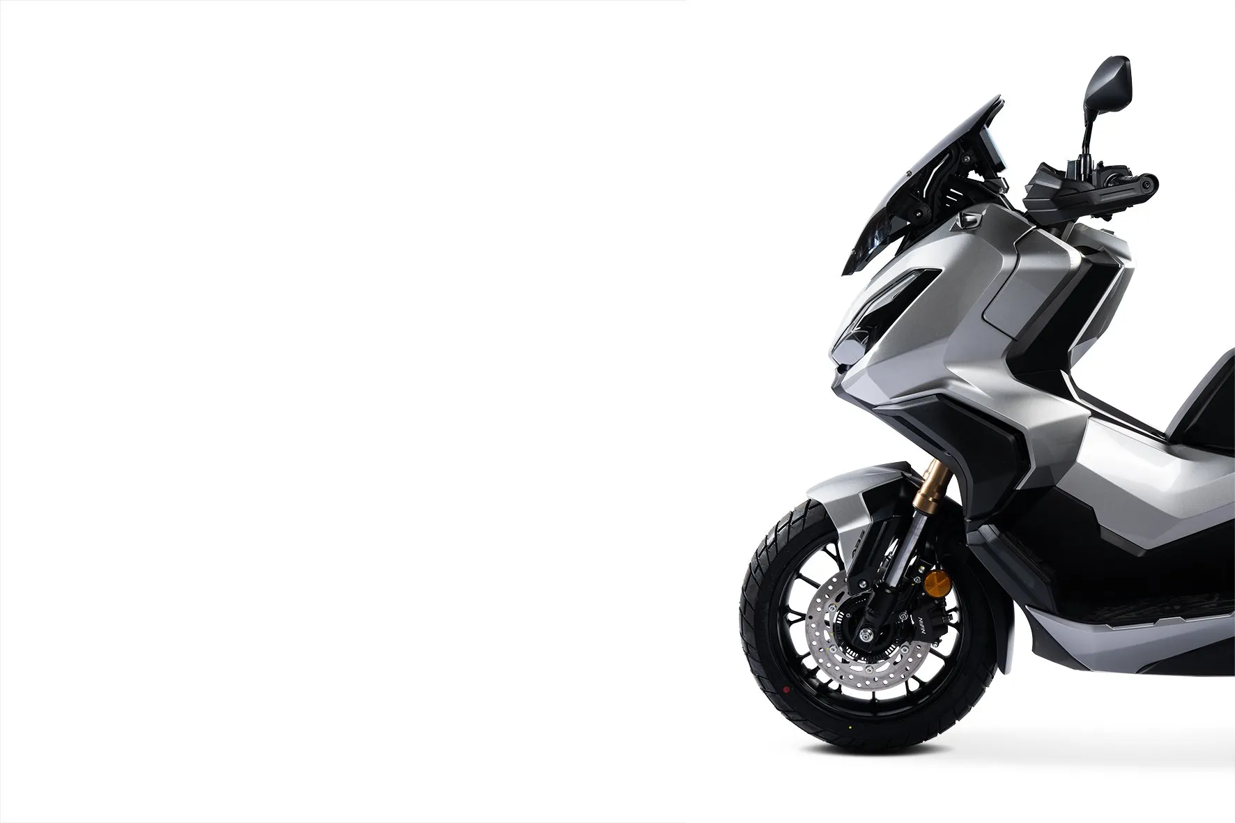 Cupula Deportiva Visor Carenaje Honda ADV 350 Malossi — vista 4 para HONDA ADV 350 (2025→)