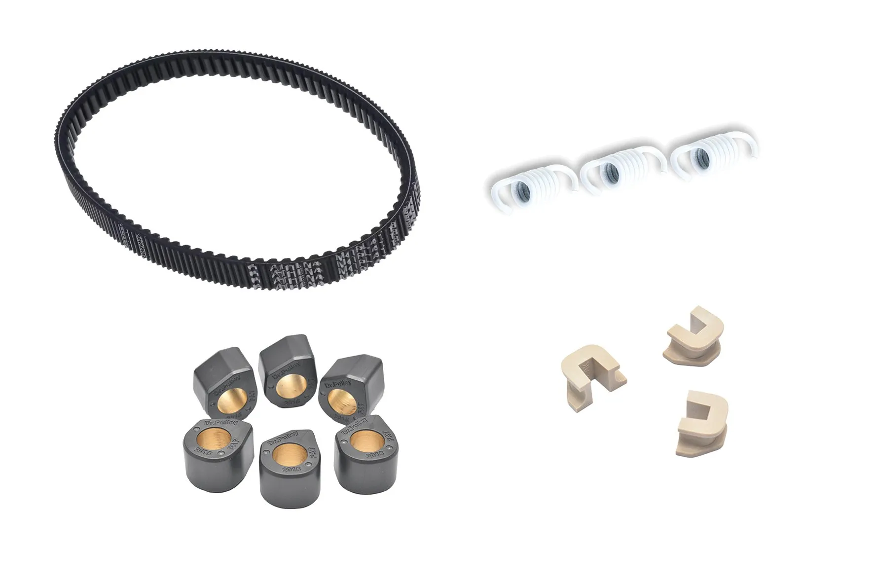 Combo Correa Rollers Guias Resortes Honda PCX 150/PCX 160 Athena