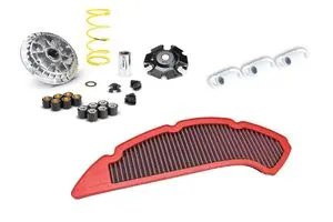 Combo 2 Especial Yamaha Nmax Connected /V3 Variador Malossi Y Filtro De Aire BMC
