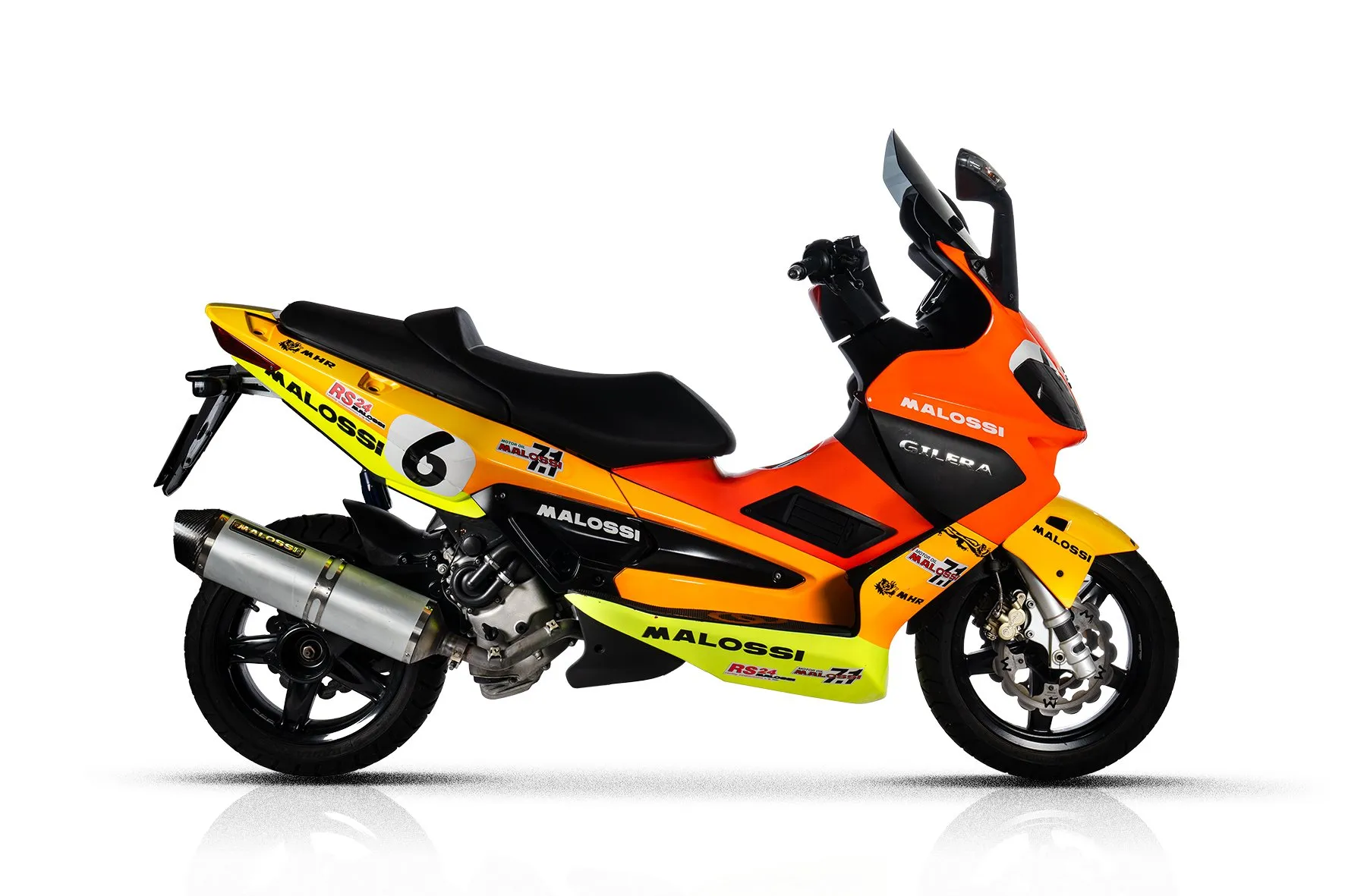 Cupula Deportiva Visor Carenaje Aprilia SR Max 300 Malossi — vista 2 para GILERA NEXUS 500